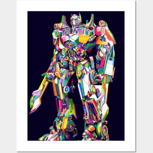 Optimus Prime WPAP Posters and Art